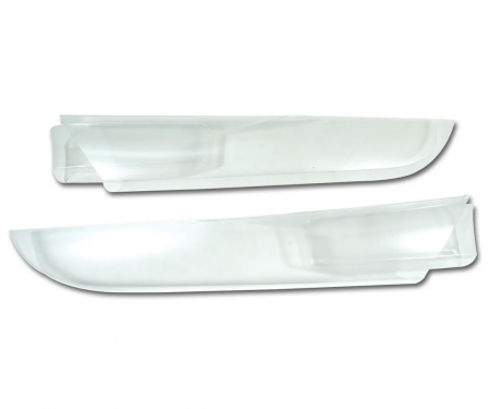 Corvette Door Kickers, Clear, 2005-2013