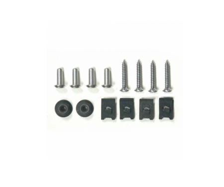 Corvette Side Fender Louver Attaching Hardware Kit, 1970-1972