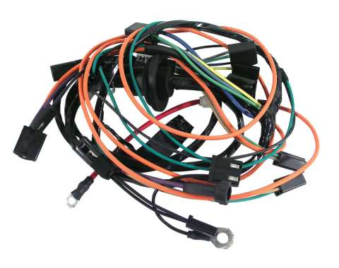 Corvette Harness, Air Conditioning with Heater Wiring, 1972-1973