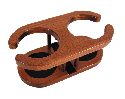 CA 1968-1982 Chevrolet Corvette Cup Keeper Woodgrain 51668