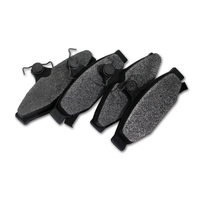 Corvette Brake Pads, Rear Axle Set, Semi-Metallic, 1984-1987