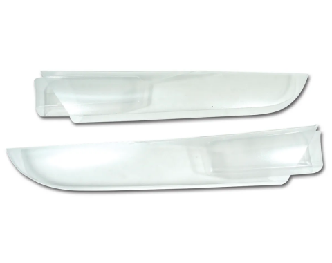 Corvette Door Kickers, Clear, 2005-2013