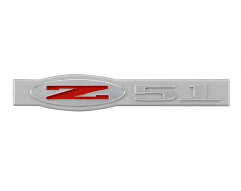 Corvette Z51 Billet Emblem, 1997-2013