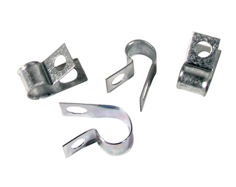 Corvette Fuel Line to Frame Clips, 4 Piece Set, 1958-1962