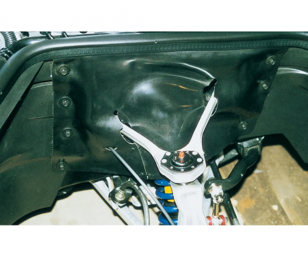 Corvette Inner Fender Skirt Dust Shields, 1988-1996