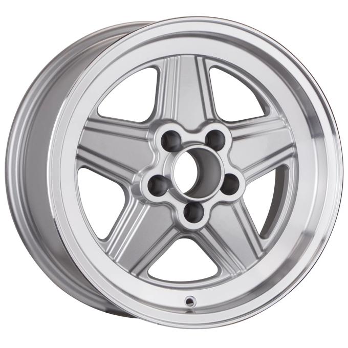 Maxilite 16x8 Mercedes Penta Style Wheel Silver / DC lip 5x112mm bp 334003