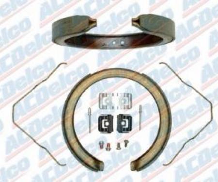 Corvette Parking Brake Shoe Kit, AC Delco, 1997-2013