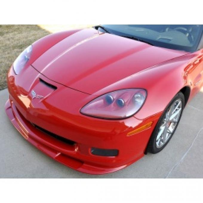 Corvette Front Splitter, Lower, In Colors, Z06/ZR1/Grand Sport, Flat Black,  2006-2013