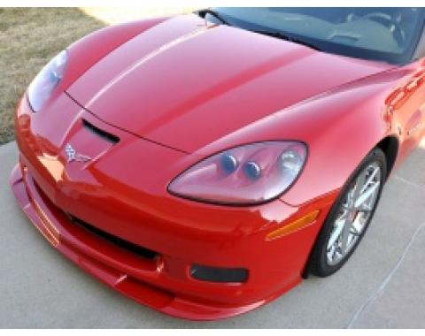 Corvette Front Splitter, Lower, In Colors, Z06/ZR1/Grand Sport, Machine SIlver, 2006-2008