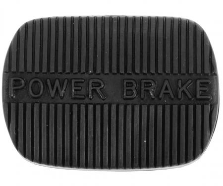 SoffSeal Power Brake Pedal Pad 1958-65 Chevy Full Size 58-62 Corvette w/ Manual Trans, Ea SS-20651