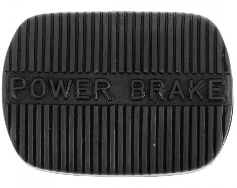 SoffSeal Power Brake Pedal Pad 1958-65 Chevy Full Size 58-62 Corvette w/ Manual Trans, Ea SS-20651