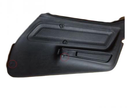 Corvette America 1970-1976 Chevrolet Corvette Door Panel RH 442220 | 59-96 Black BLEM
