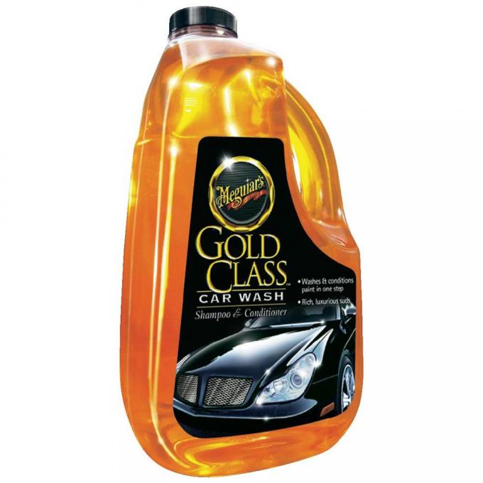 Corvette Gold Class Car Wash Shampoo & Conditioner, 64 Ounce