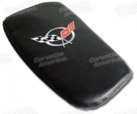 Corvette America 1997-2004 Chevrolet Corvette Vette Rest Black with Silver Logo 46761