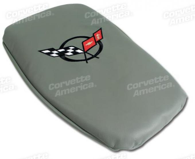 Corvette America 1997-2004 Chevrolet Corvette Vette Rest Gray with Black Logo 46766