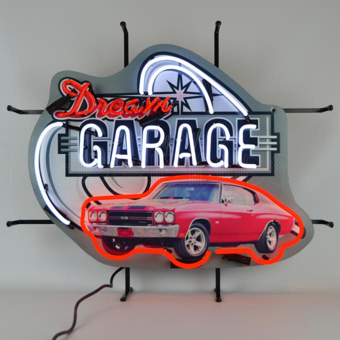 Neonetics Standard Size Neon Signs, Dream Garage Chevy Chevelle Ss Neon Sign