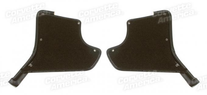 Corvette America 1963-1964 Chevrolet Corvette Kick Panels with Carpet