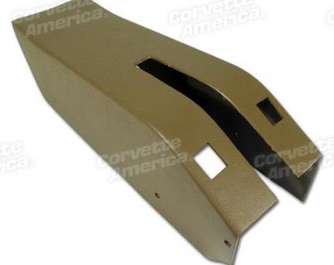 Corvette Park Brake Console, Power Windows, 1969-1976 | Saddle (56), 1969