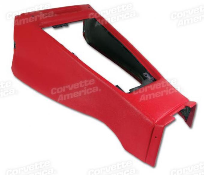 Corvette Shift Console Housing, Red (30), 1970