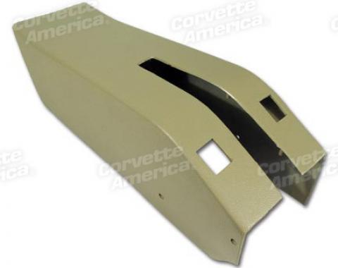 Corvette Park Brake Console, Power Windows, 1969-1976 | Light Saddle (15), 1970-1972