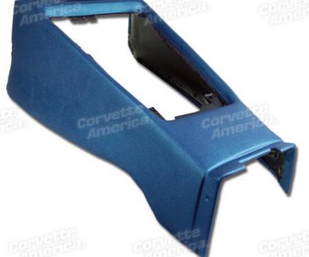 Corvette Shift Console Housing, Bright Blue (41), 1968-1969