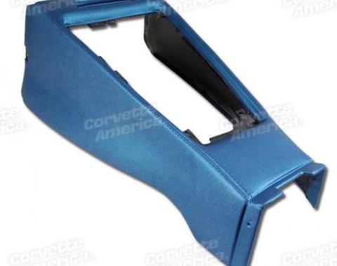 Corvette Shift Console Housing, Bright Blue (41), 1970