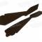 CA 1977 Chevrolet Corvette Shift Console Side Panels