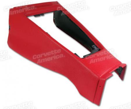 Corvette Shift Console Housing, Red (30), 1970