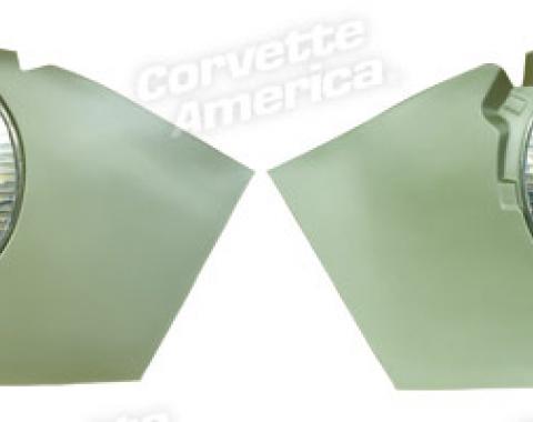 CA 1961 Chevrolet Corvette Deluxe Kick Panels