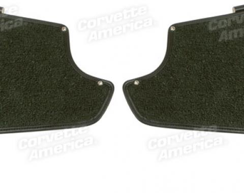 Corvette America 1965-1967 Chevrolet Corvette Kick Panels with Carpet