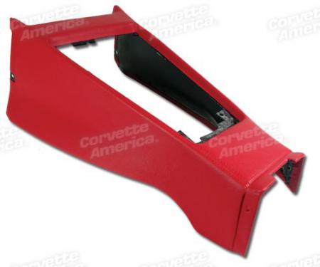 Corvette Shift Console Housing, Red (30), 1972