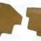 CA 1969-1976 Chevrolet Corvette Shift Console Side Trim