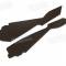 CA 1977 Chevrolet Corvette Shift Console Side Panels