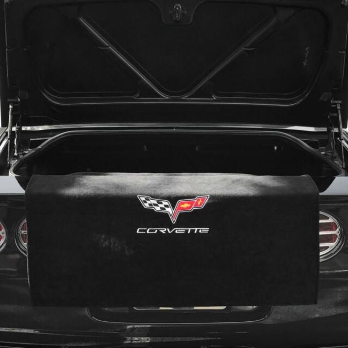 Seat Armour 2005-2013 Corvette Towel2GO Rear Bumper Trunk Armour Black T2G100C6B