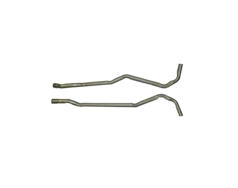 Corvette Exhaust Pipes, Intermediate, 350 Automatic 2", 1969-1974