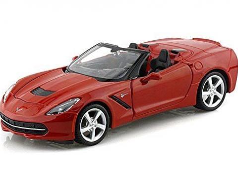 Maisto 1:24 W/B Special Edition 2014 Chevrolet Corvette C7 Stingray Convertible Red