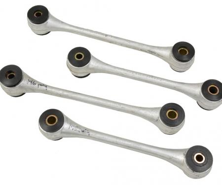 Corvette Spindle Control Rod Set, Upper and Lower with Polyurethane Bushings, 1984-1996
