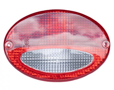 Corvette European Taillight, With Red/Clear Lens, Right, 1997-2004
