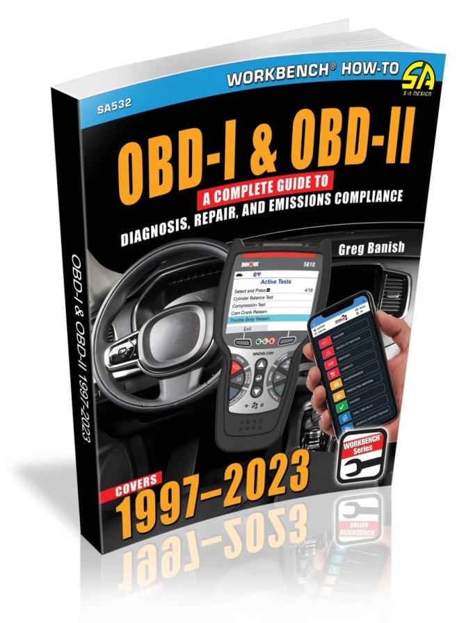 Cartech Auto Books OBD-I & OBD-II: A Complete Guide to Diagnosis, Repair & Emissions Compliance SA532