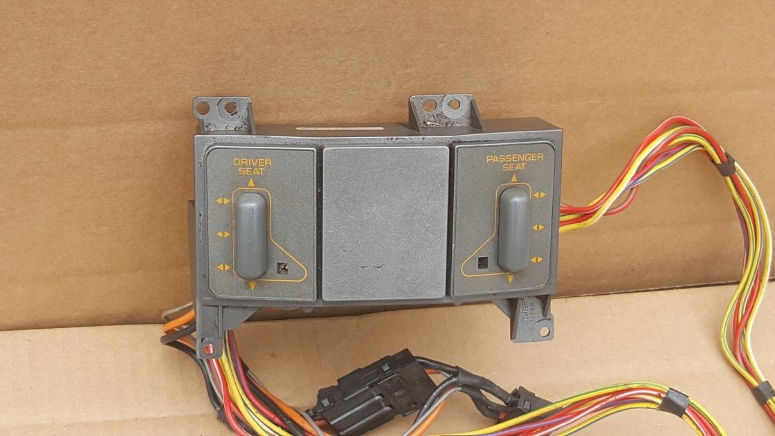 Corvette Power Seat Switch Control Switch, Left & Right, USED 19901991