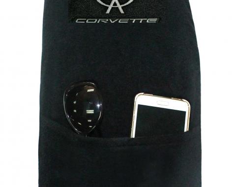 Seat Armour Corvette 1997-2004,  Konsole Cover™ with Pocket, Black, KACORC5B