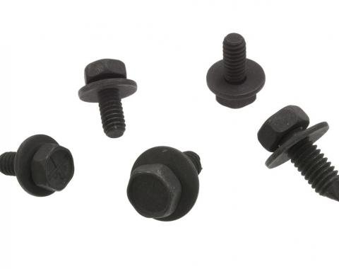 Corvette Hood Support Bolt Set, 5 Piece, 1977-1982