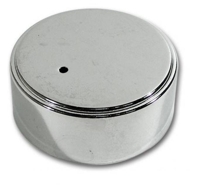 Corvette Power Steering Cap Cover, Chrome, 1984-1989