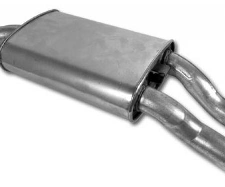 Corvette SoundFX Muffler, Stock Reproduction, Right, 1985-1990