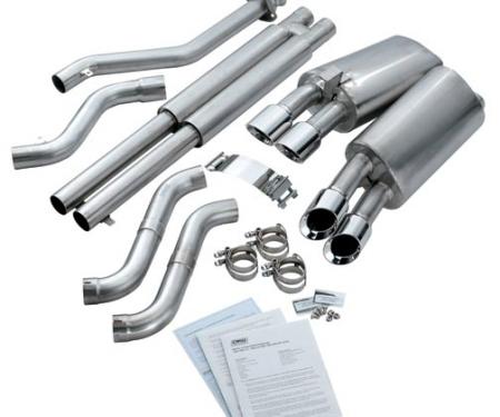 Corvette Corsa Power Pulse Exhaust, LT1 with Pro Tips, 1992-1995