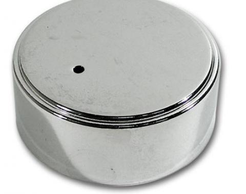 Corvette Power Steering Cap Cover, Chrome, 1984-1989