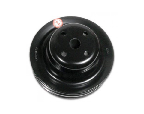 Corvette Water Pump Pulley, Double, L48 6.25", 1975-1982