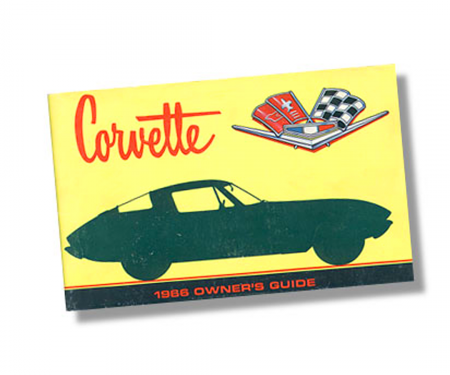 Corvette Owners Manual, 1966