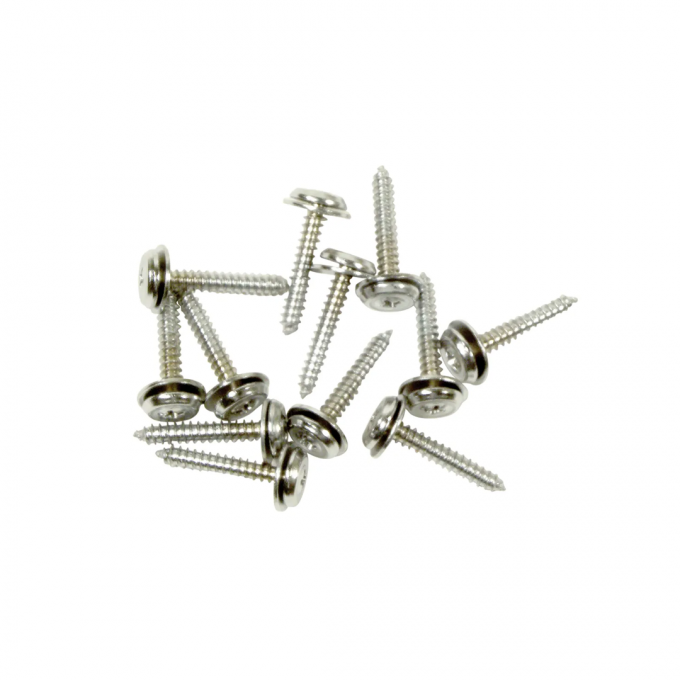 Corvette Kick Panel Screws, 12 Piece Set, 1967