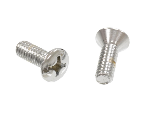 Corvette Taillight Housing Screws, 2 Piece Set, 1956-1957